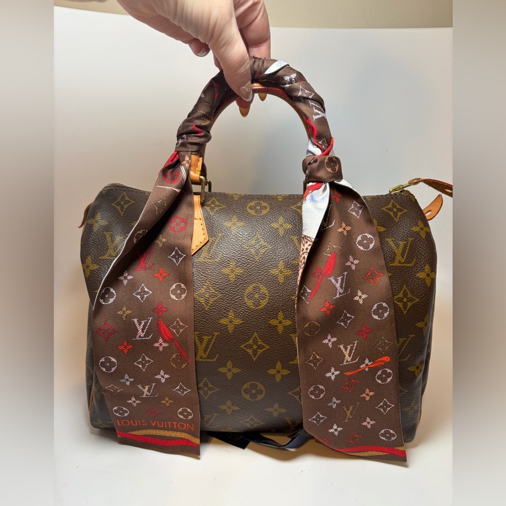SOLD Louis Vuitton Up and Away BB Bandeau 100% Silk Spring-Summer 2023 NWOT - Picture 11 of 15